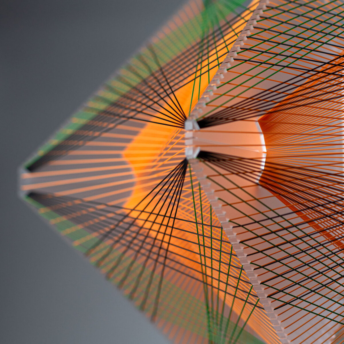 Ręcznie robiona lampa wisząca z designerską konstrukcją, idealna do salonu – Baaura